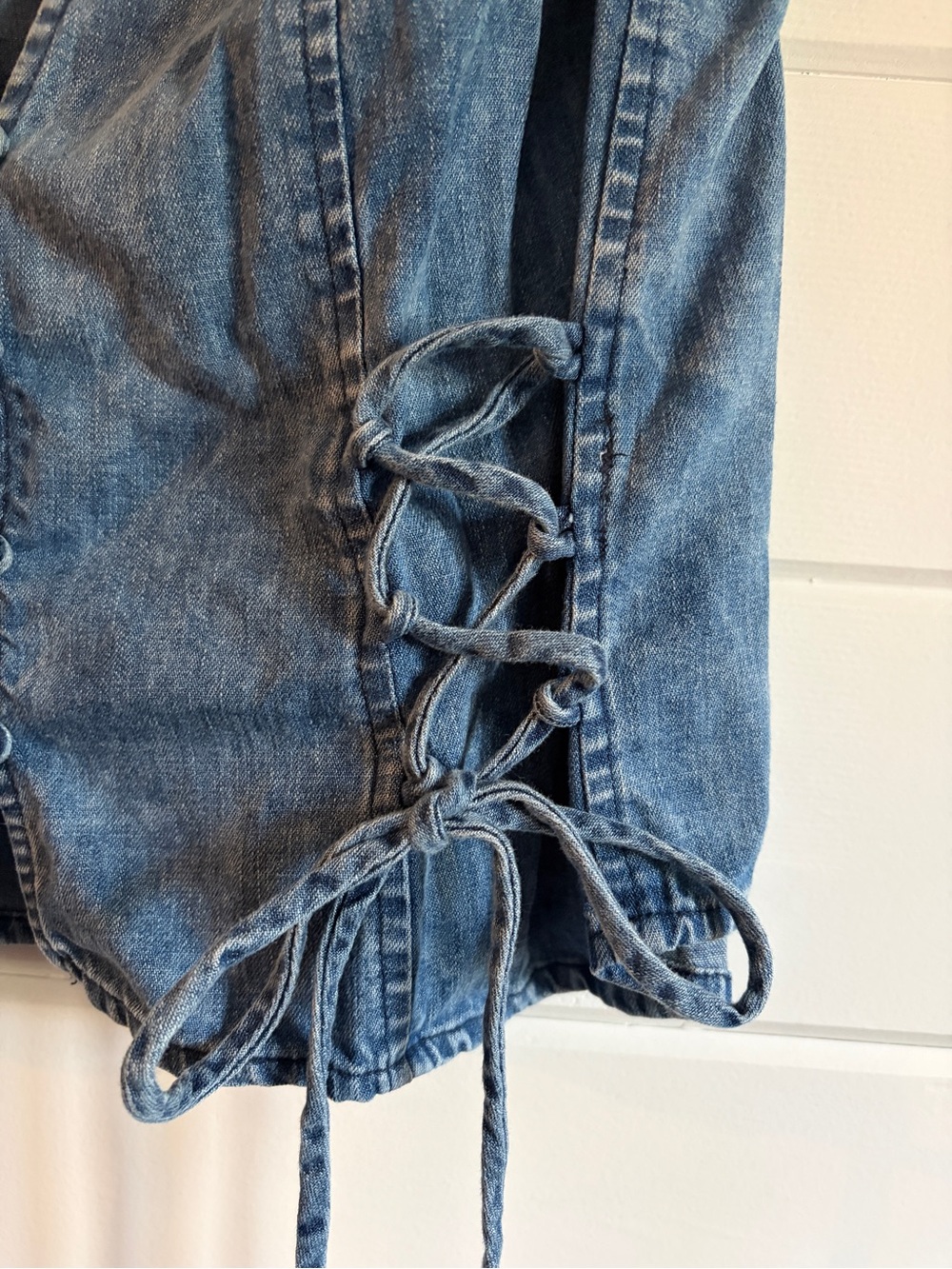 Free People Denim Vest - Picture 2 of 5